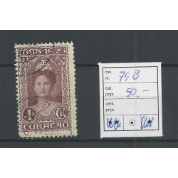 Curaçao  79B Wilhelmina  1Gld VFU/used CV  50 €