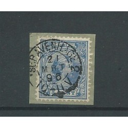 Netherlands 35 with " s'GRAVENHAGE-2 1896"  VFU/used  CV 35 €
