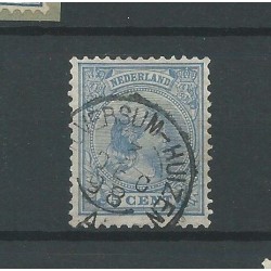 Netherlands 35 with "HILVERSUM-HUIZEN-A 1898"  VFU/used  CV 30 €