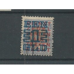 Netherlands 133C with shifted overprint  VFU/used  CV 25 €