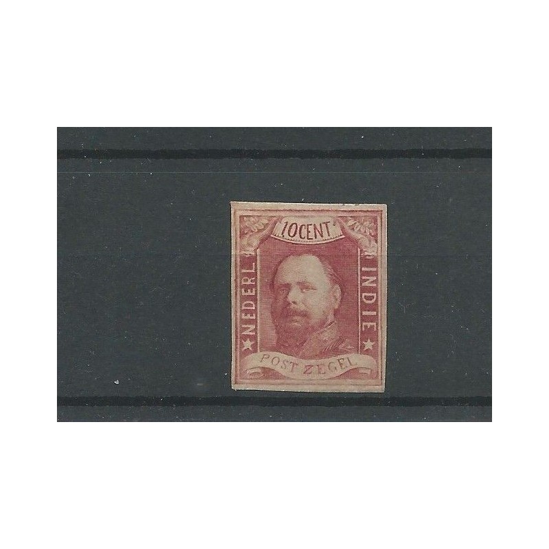 Ned. Indie 1  Willem III 1864 MH/ongebr  CV 400 €