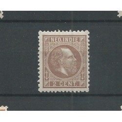 Ned. Indie 5F Willem III 1870  MH/ongebr  CV 125 €