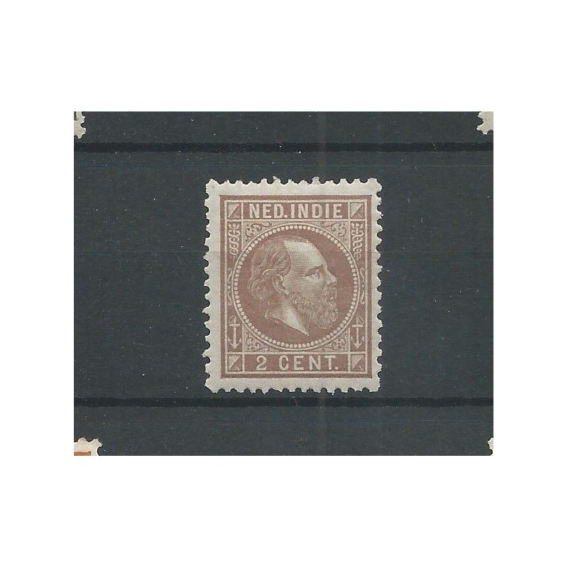 Ned. Indie 5F Willem III 1870  MH/ongebr  CV 125 €
