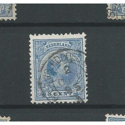 Netherlands 35 with "GRONING:-ROODESCHOOL-A 1895"  VFU/used  CV 85 €