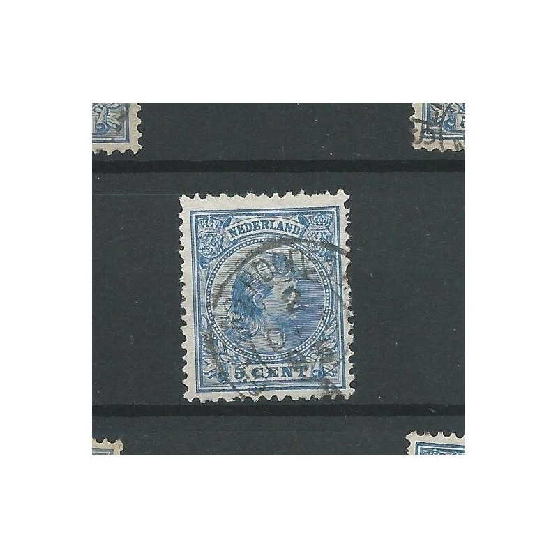 Netherlands 35 with "GRONING:-ROODESCHOOL-A 1895"  VFU/used  CV 85 €