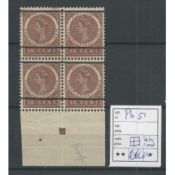 Dutch East Indies Pb51  Wilhelmina 15ct MNH  CV 50+ €