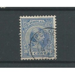 Netherlands 35 with "VEESSEN 1898"  VFU/used  CV 55 €