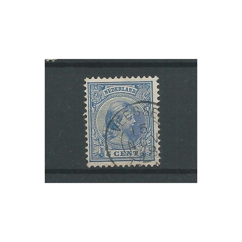 Netherlands 35 with "VEESSEN 1898"  VFU/used  CV 55 €