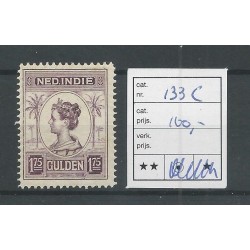 Dutch East Indies  133C Wilhelmina MNH  CV 100 €
