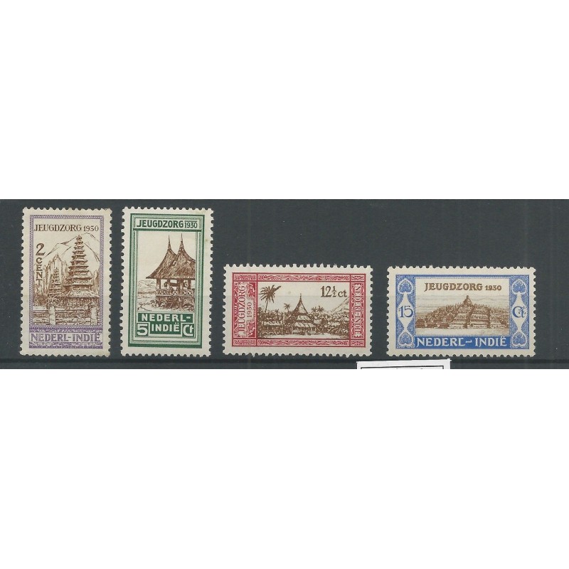 Ned. Indie  167-170 Jeugdzorg MNH/postfris  CV 50 €