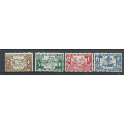 Dutch East Indies  172-175 White Cross  MNH  CV 65 €