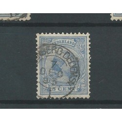 Netherlands 35 with "HARDENBERG-DEDEMSV:-I 1893"  VFU/used  CV 40 €