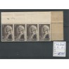 Dutch East Indies  216/216P  EMMA  strip of 9 MNH  CV 100 €