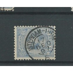Netherlands 35 with "AMSTERDAM-UITGEEST-B 1893"  VFU/used  CV 18 €