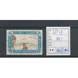 Dutch East Indies  LP13  Airmail MNH  CV 50 €