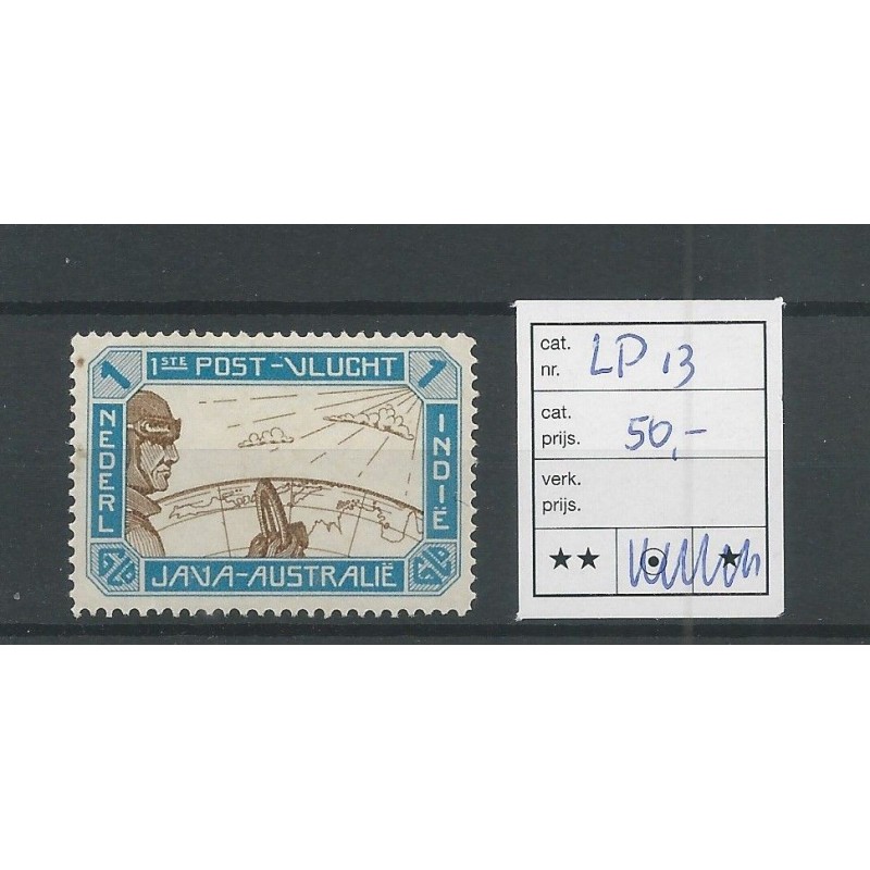 Dutch East Indies  LP13  Airmail MNH  CV 50 €
