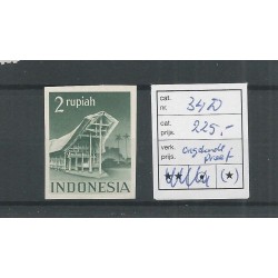 Dutch East Indies  34D  Gebouwen  IMPERFORATE PROEF MNH CV 225 €