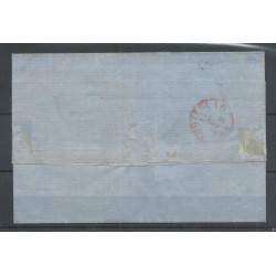 Nederland 5 op brief Rotterdam-Amsterdam 1865 VFU/gebr  CV 40+ €