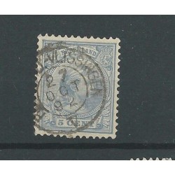 Netherlands 35 with "ROTTERD:-VLISSIINGEN-V 1892"  VFU/used  CV 68 €