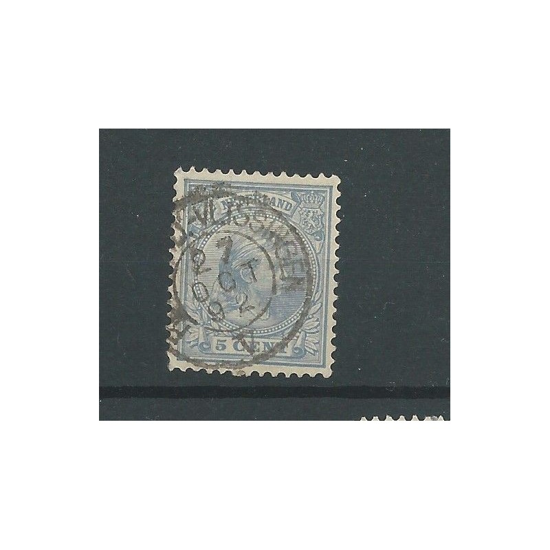 Nederland 35 met "ROTTERD:-VLISSIINGEN-V 1892"  VFU/gebr  CV 68 €
