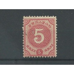 Curaçao 17 Numeral 5ct  MH/unused  CV 31  €