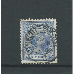 Netherlands 35 with "UTRECHT-BOKSTEL-C  1898"  VFU/used  CV 35 €