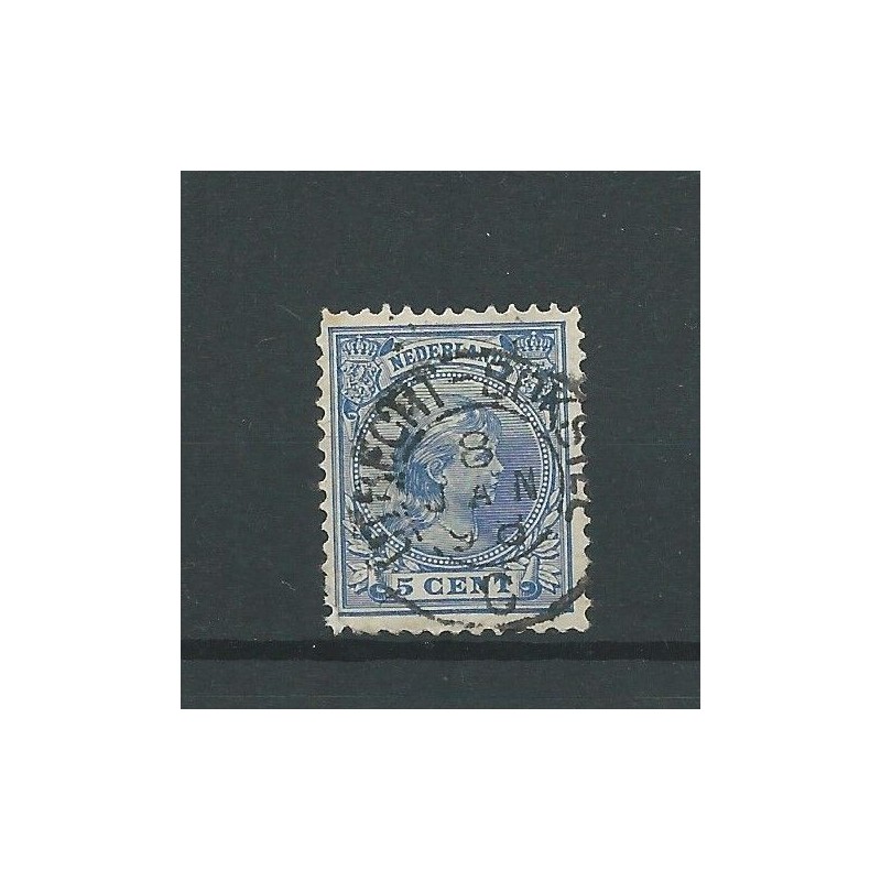 Nederland 35 met "UTRECHT-BOKSTEL-C  1898"  VFU/gebr  CV 35 €