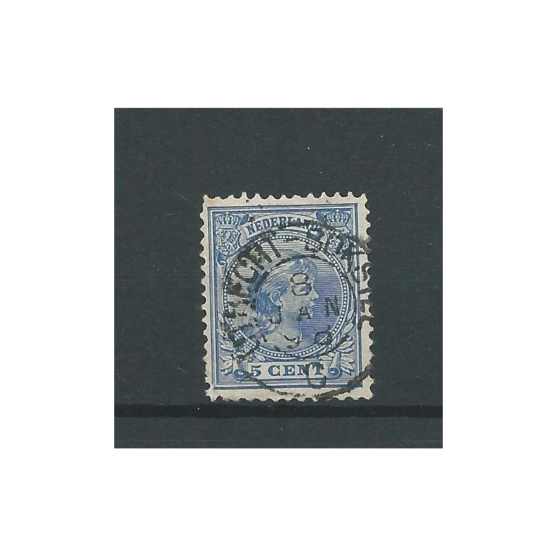 Netherlands 35 with "UTRECHT-BOKSTEL-C  1898"  VFU/used  CV 35 €
