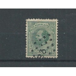 Netherlands  25H with numeral dot cancel 83 Oldenzaal VFU/used  CV 155 €