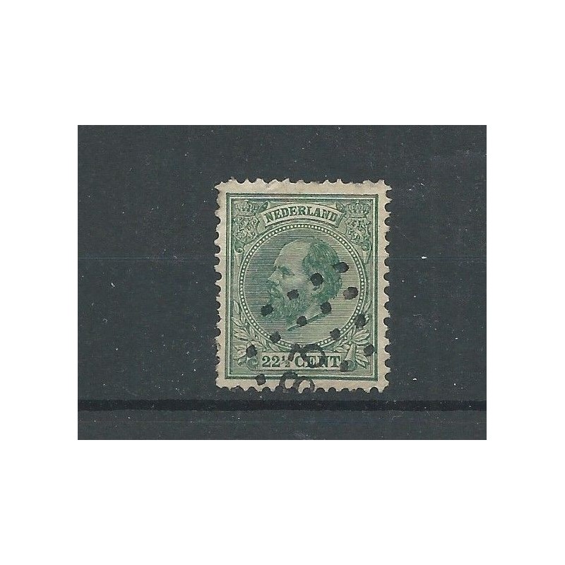 Netherlands  25H with numeral dot cancel 83 Oldenzaal VFU/used  CV 155 €
