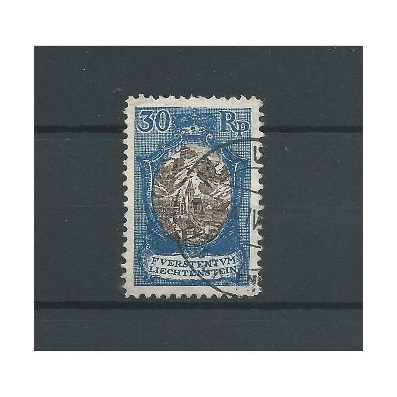 Liechtenstein 64   Freimarke 1925 VFU/gebr   CV 3 €