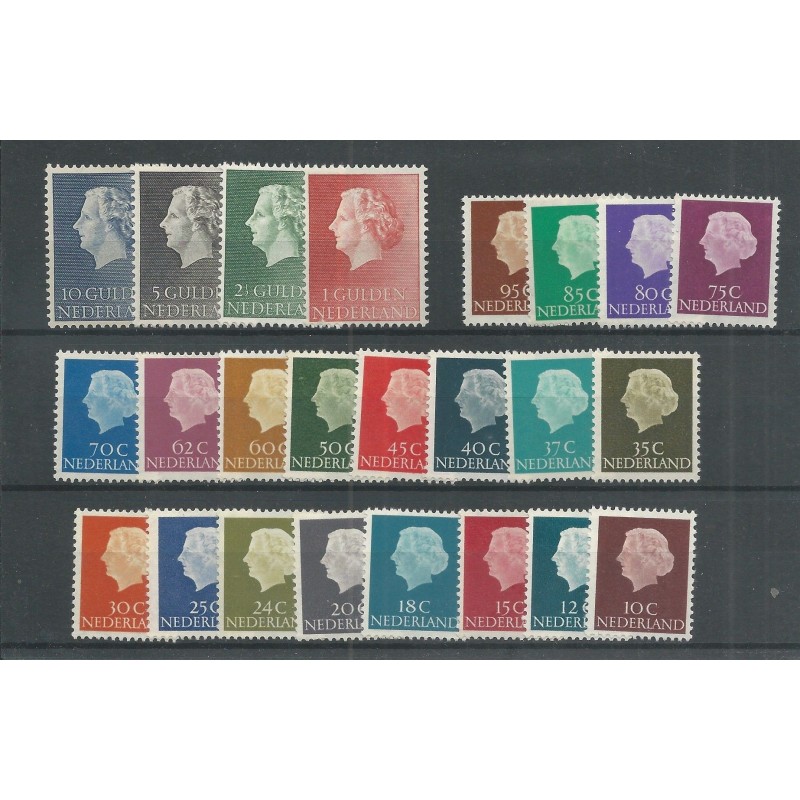Nederland  617-640 Juliana  MNH/postfris  CV 39 €