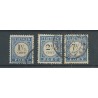 Netherlands P15b, P16b, P20b  Lange Breukstreep VFU/used  CV 3,50 €