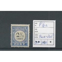 Netherlands P16a with "punt-port" MH/unused  CV 10+ €