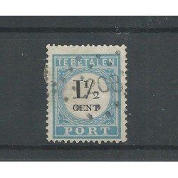 Netherlands P4A-II with numeral dot cancel 208 Ootmarsum VFU/used CV  250+ €