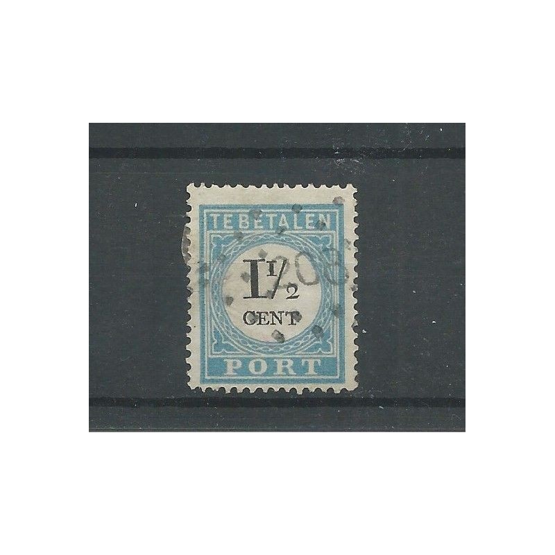 Netherlands P4A-II with numeral dot cancel 208 Ootmarsum VFU/used CV  250+ €