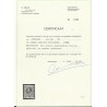 Curacao  9E  Willem III  11,5x12  VFU/gebr  CV 1000 € Certificaat !!
