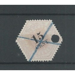 Netherlands TG5  Telegram 15ct  VFU/used  CV 40 € EXTREMELY FINE !!!