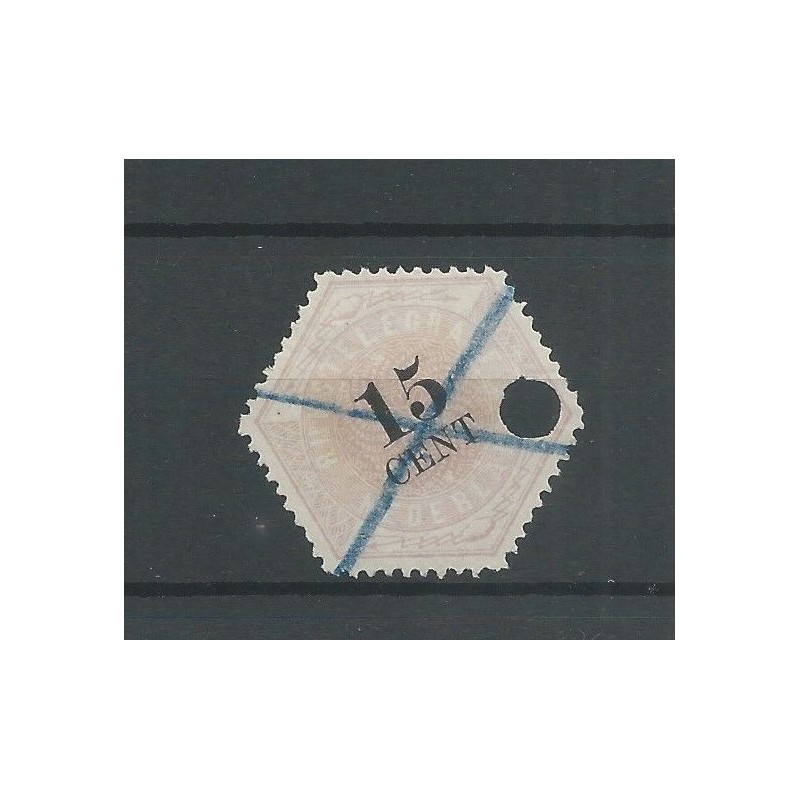 Netherlands TG5  Telegram 15ct  VFU/used  CV 40 € EXTREMELY FINE !!!