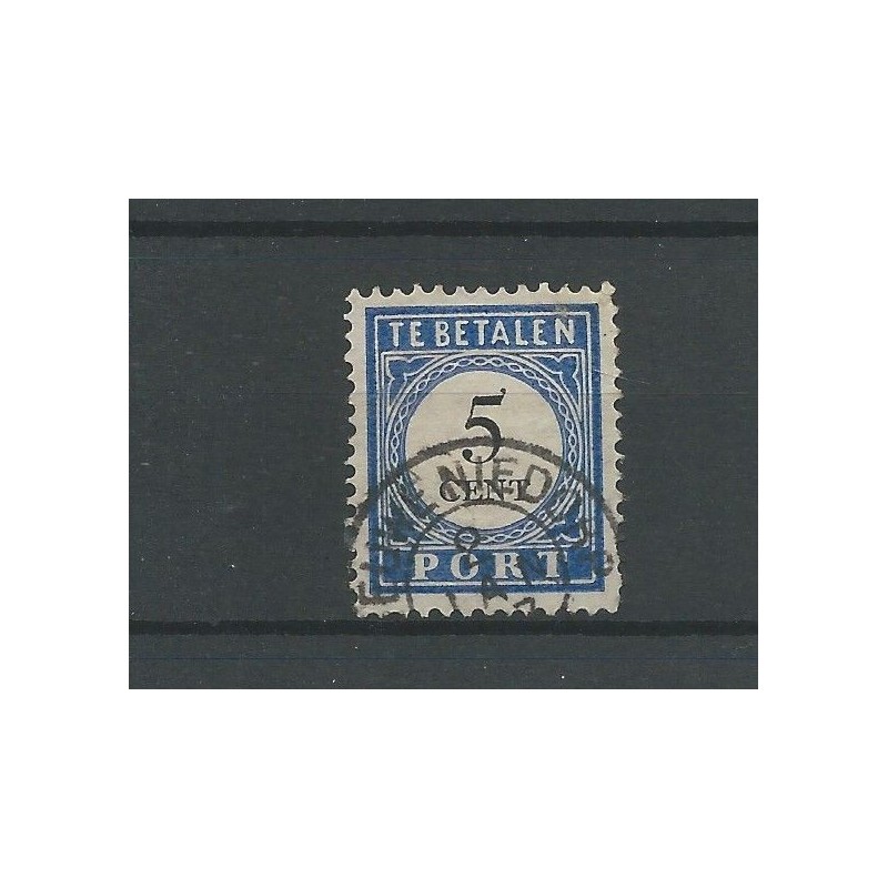 Nederland P19 met "NIEUWE NIEDORP 1893"  VFU/gebr  CV 15+  €