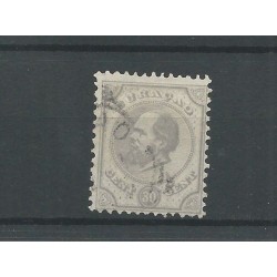 Curaçao 8D Willem III  30ct  VFU/used  CV 70 €  Extremely fine !!