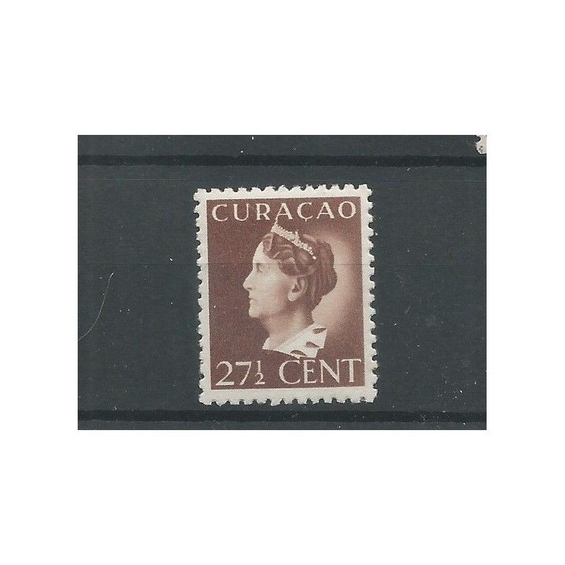 Curaçao 148 Wilhelmina 27,5ct MH/unused  CV 25 €  Extremely fine !!