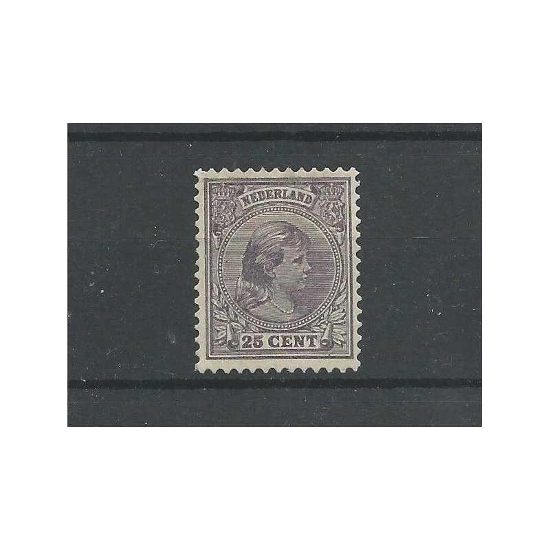 Nederland 42  Wilhelmina 25ct MNH/postfris  CV 825 €