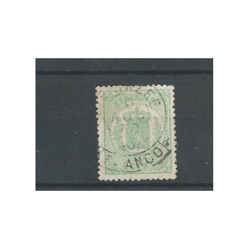 Netherlands 15 with "ZIERIKZEE" franco-takje VFU/used CV 40+ €