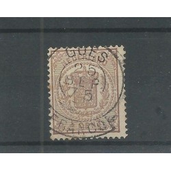 Ned. Indie 6G Willem III 1870 VFU/gebr CV 40 €