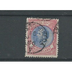 Netherlands 29 with "AMSTERD:-BREDA V 1886" VFU/used CV 180+ €