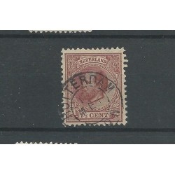 Netherlands 20 with "ROTTERDAM" small round cancel  VFU/used CV 23+ €