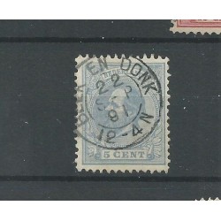 Netherlands 19  with "BEEK AND DONK 1891" small round cancel  VFU/used CV 15+ €