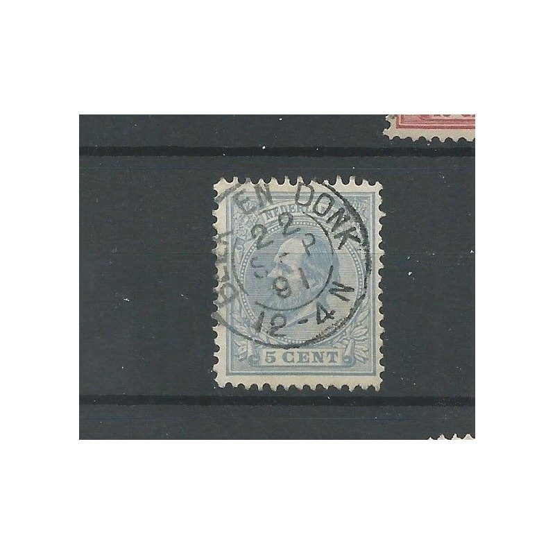 Netherlands 19  with "BEEK AND DONK 1891" small round cancel  VFU/used CV 15+ €