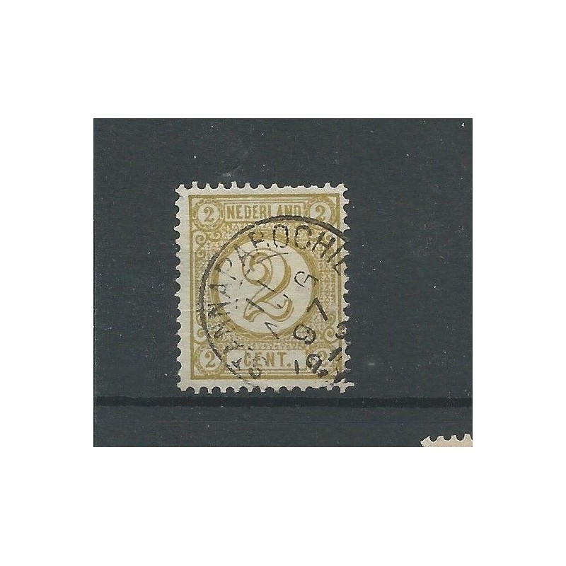 Netherlands 32 with "St ANNAPAROCHIE 1897"  VFU/used CV 15+ €